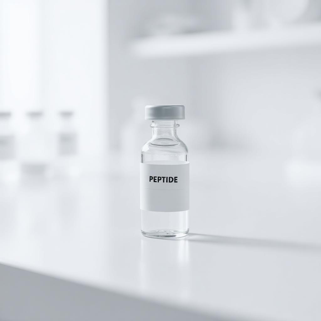 Premium peptide vial